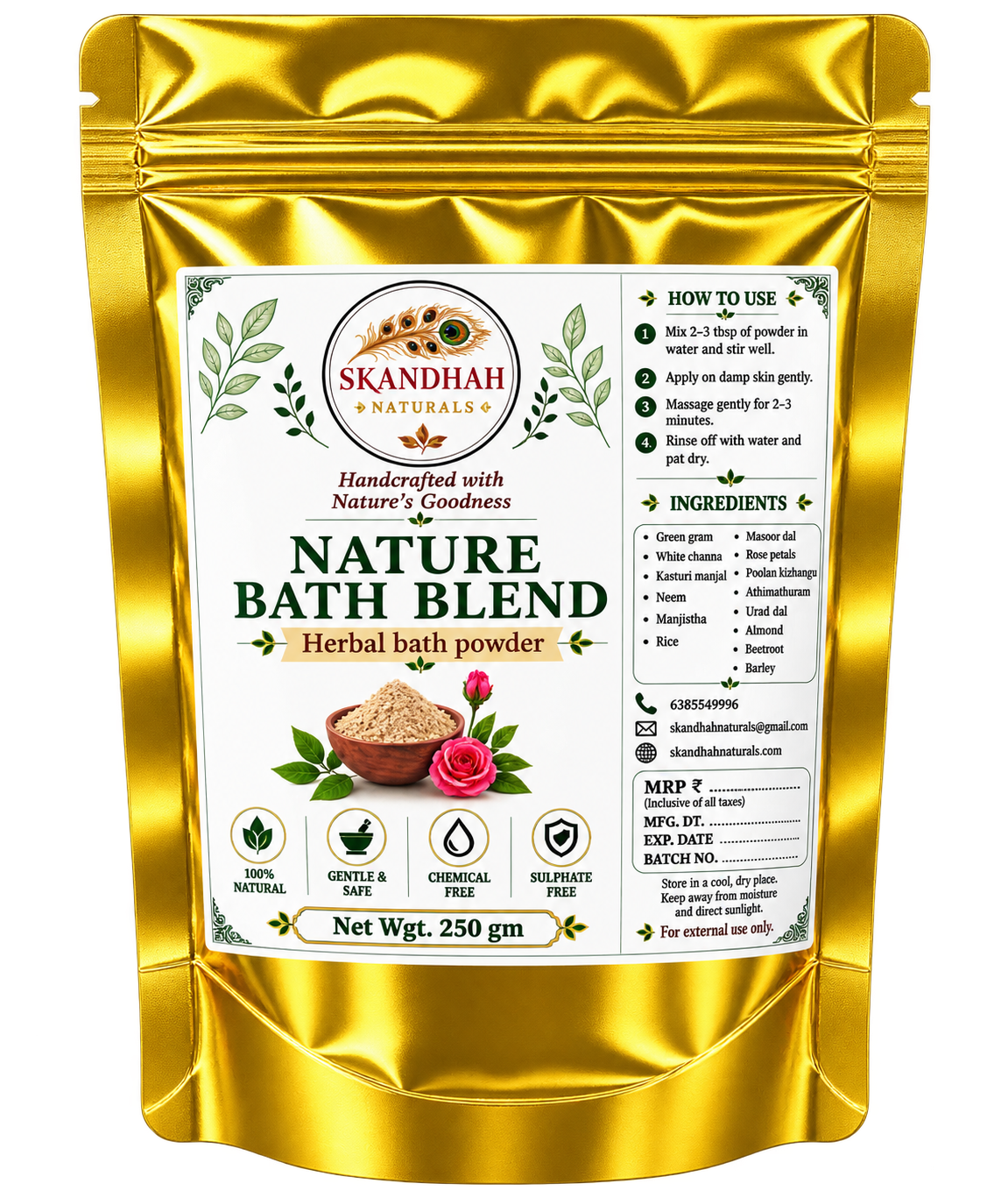 nature bath blend nalungumaavu